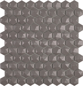 Мозаика на сетке Vidrepur Hexagon Hex Nordic № 926 D м2