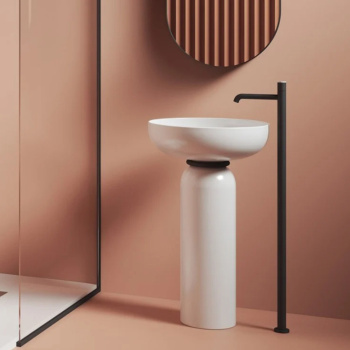 Кольцо для раковины Artceram Jolie ACA073 17 черное матовое