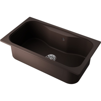 Мойка кухонная Omoikiri Maru 86-DC темный шоколад 4993214