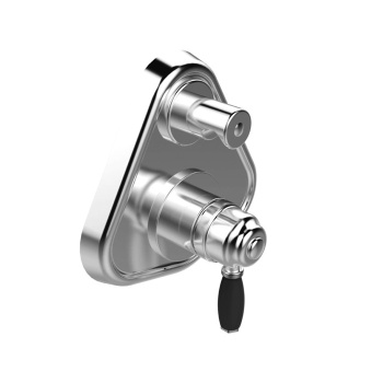 Внешняя часть встраиваемого смесителя для ванны Stella Roma 3254MC P.V. с авт.переключателем, хром RM 01405 CR00