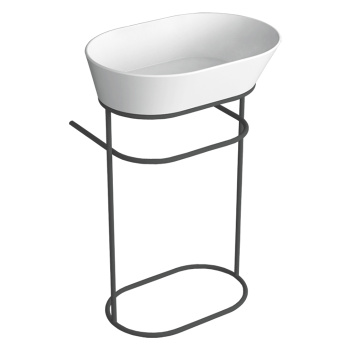 Раковина чаша овальная  Simas Wave WA02 bi*0 белый