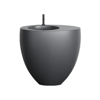 Раковина напольная Cielo Le Giare LGFREE LV 88 см черный