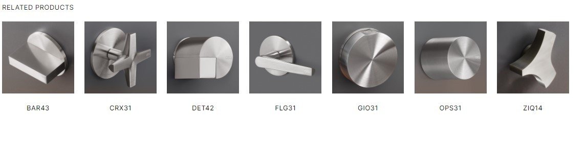 Скрытая часть для запорного вентиля CЕА Design PTR 07