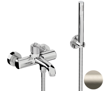 Смеситель для ванны Daniel Brooklyn BY610XV сталь