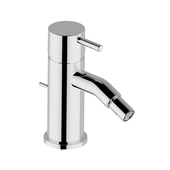 Смеситель для биде Cisal Less New однорычажный, на 1 отверстие с донным клапаном, хром LN00055021