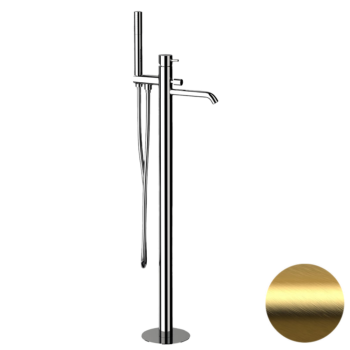 Смеситель для душа Daniel Tokyo TK678DP золото брашированное