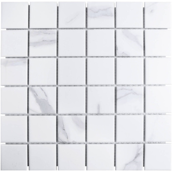 Керамическая мозаика Starmosaic 5х5 см 48x48 Carrara Matt (pmwb82223) 306x3066 шт