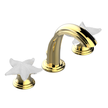 Смеситель для раковины THG Oceania A2C-F01-151 полированное золото