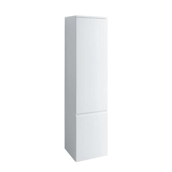 LAUFEN PRO S Высокий шкафчик LAUFEN PRO, 4 стеклянные полочки, механизм мягкого закрывания, петли слева, цвет глянцевый белый