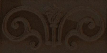 Керамический бордюр LaDiva Listello Genova Caffe 10x20 Luc