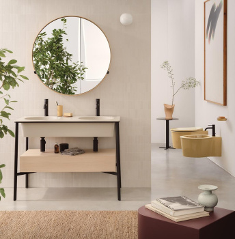 Раковина встраиваемая Cielo I Catini Catino Doppio CALADSF CM 100 см серый