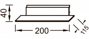 Полка Jacob Delafon Sherwood EB1843RU-NF, хром