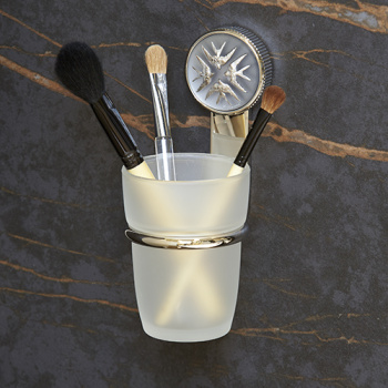 Стакан THG Hirondelles Platinum Stamped A4K-B01-536 polished nickel