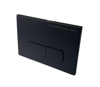 Панель смыва Nofer HYDROSMART 07811.N черная с прямоугольными клавишами