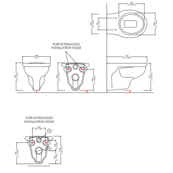 Унитаз подвесной Devon&Devon New Etoile IBWCSET белый