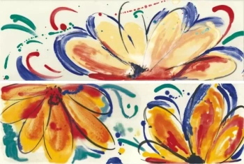 Плитка Imola Ceramica Shades 20х60 FLOWERS SUN MIX