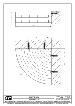 Полка Gessi Rilievo 59561.031 Chrome