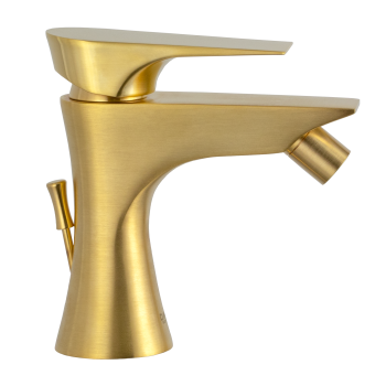 Смеситель для биде Daniel Diva DV604DP золото брашированное