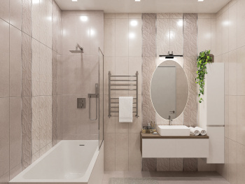 Керамическая плитка Eletto Ceramica Odense Beige Fiordo 24.2x70 см 506181102