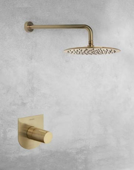 Смеситель для душа Ramonsoler Tzar встраиваемый на 1 выход золото 341801SOC