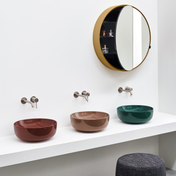 Раковина накладная Cielo Era Eco BAERA40 CP 40 см розовый