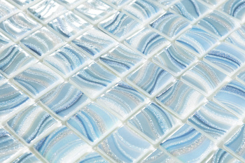 Мозаика на сетке Vidrepur Glitter Sky №7801 25x25 м2