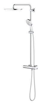 Душевая система GROHE Rainshower SmartActive 310 Cosmopolitan, круглый, 1 режим струи, с термостатом, хром 27966001