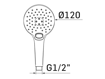 Ручной душ Mamoli SHOWER PROGRAM 2070001