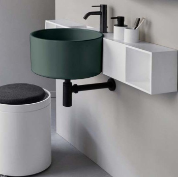 Раковина подвесная Cielo Sella SELS MU 40 см зеленый