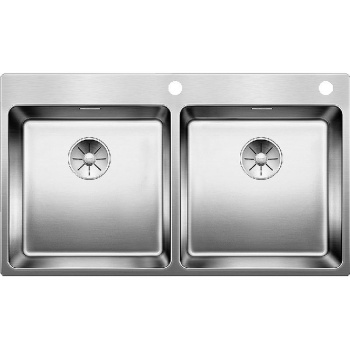 Кухонная мойка Blanco Andano 400/400-IF/A 525249 Полированная сталь