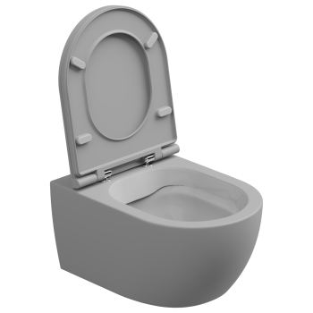 Чаша подвесного унитаза GSG Ceramic Design Like White/Perla Matt LKWCSOBI000/033