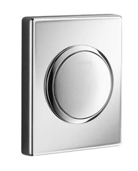 Панель смыва для писсуара GROHE Skate 1 режим смыва, матовый хром 38595P00