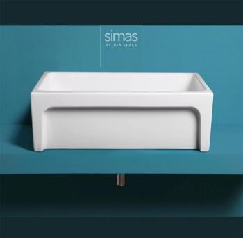 Раковина накладная Simas Top е Lavabi D'Arredo Q500bi 75 см белый