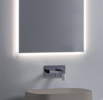 Зеркало для ванной Simas Frame FS1 70x80 см хром