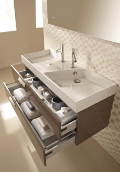 Тумба под раковину 120 см Jacob Delafon Rythmik EB1305-N14 серый антрацит