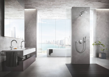 Верхний душ, GROHE, шгв 220*220*59, цвет-хром
