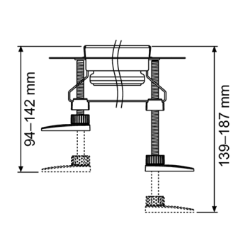 Комплект опор Tece 660003