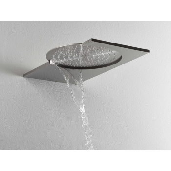 Верхний душ Ritmonio Shower DOT316 535х270 мм из стены нержавеющая сталь 75A023INOX