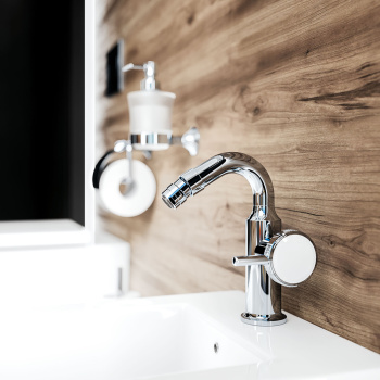 Смеситель для биде Jorger Valencia 638.10.111.040-55 благородная латунь/лабрадорит