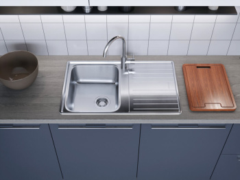 Смеситель для кухни Omoikiri Shinagawa LG светлое золото 4994481