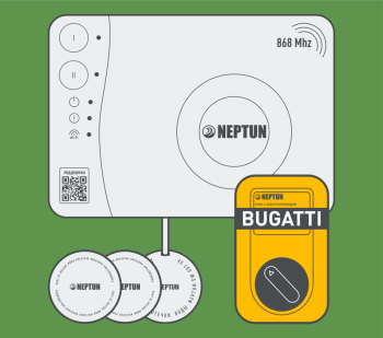 КОМПЛЕКТ NEPTUN SPECIAL EDITION | УМНЫЙ БЕСПРОВОДНОЙ, BUGATTI 1 дюйм (1 кран)