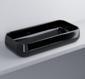 Раковина накладная Cielo Shui SHLAA80 N 80 см черный