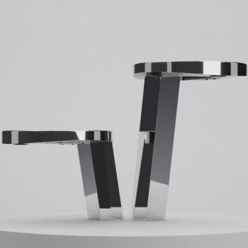 Сушилка для рук Nofer с краном и дозатором мыла 3 в 1 Concept 3 01901.B