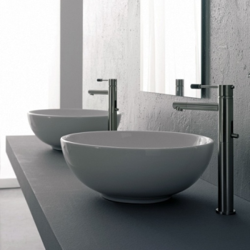 Раковина SCARABEO Thin-Line 39,5X39.5X15 СМ (Италия), керамика, белый глянец.-RASPR021