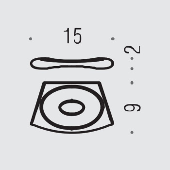 Мыльница подвесная Colombo Land хром B2801.CR