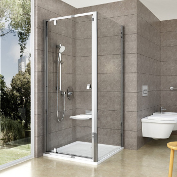 Душевая дверь Ravak Pivot PDOP1-90 03G70C00Z1 блестящая+стекло