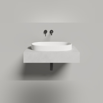 Раковина полувстраиваемая Salini Greca S-Stone 1803201MF