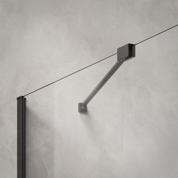 Шторка для ванны Radaway Idea Black PNJ II 90 10001090-54-01