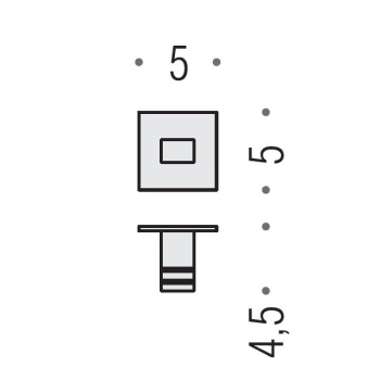 Крючок Colombo Forever LC67 хром BLC67.CR