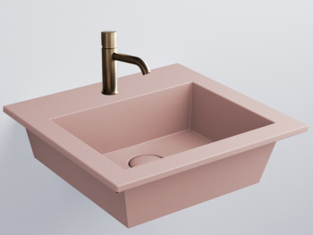 Раковина подвесная Cielo Era ERLA48 CP 48 см розовый
